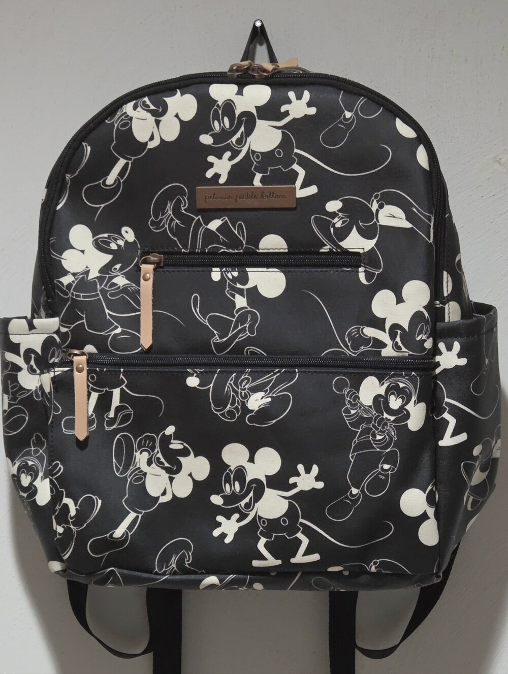 Petunia Pickle Bottom Steamboat Willie Diaper Bag Backpack